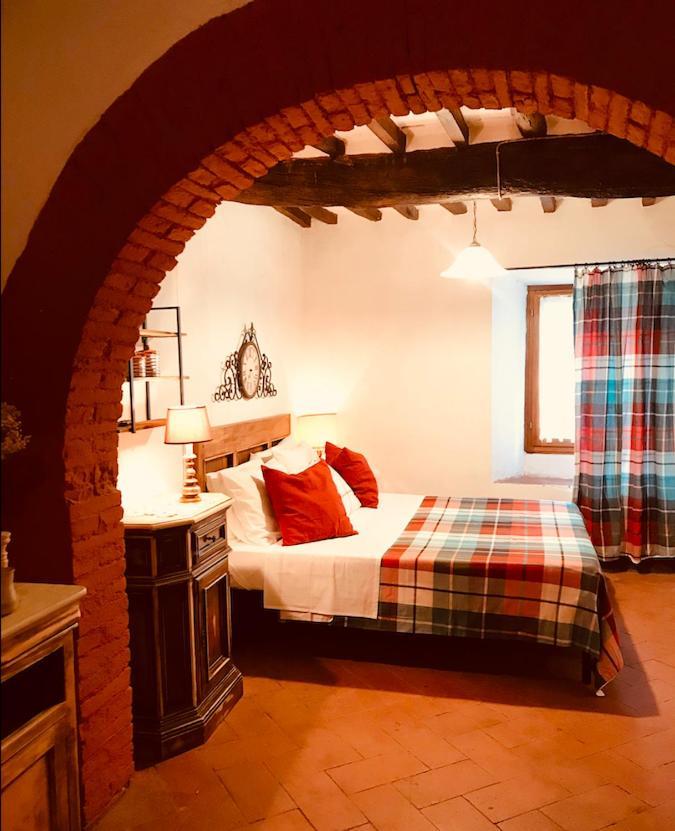 Camera E Appartamento Toscana - B&B Palazzo Robicci 카스티글리온플로렌티노 외부 사진