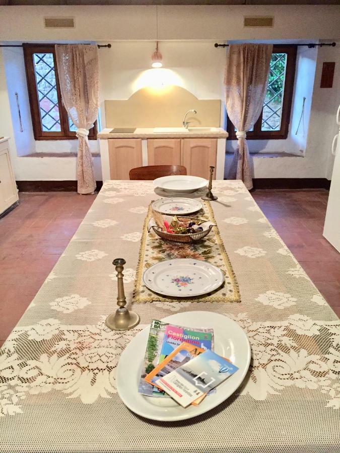 Camera E Appartamento Toscana - B&B Palazzo Robicci 카스티글리온플로렌티노 외부 사진